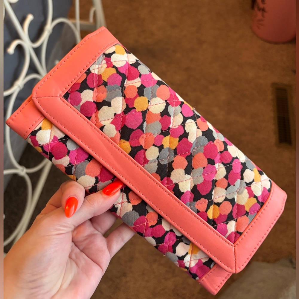 Vera Bradley trifold wallet